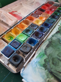 Aquarellkasten